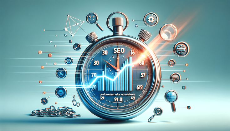 seo time to value quick content value delivery